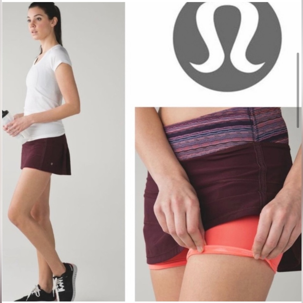 Lululemon Pace Rival Skirt